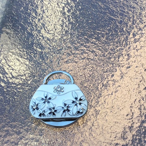 Handbag hook hanger space saver bars restaurants - Picture 7 of 9